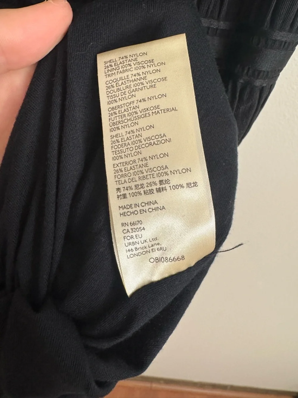 Free People Bittersweet Black Smocked Ruffle Sleeveless Cami Ruched Mini Dress L